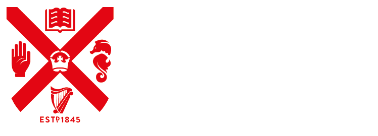 Queens Logo White